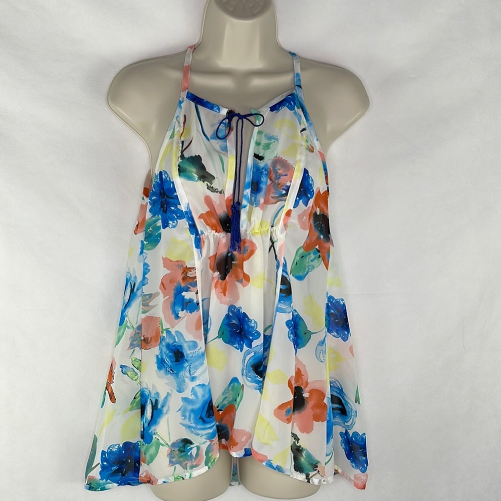 Buffalo David Bitton Gathered Tie Front Top